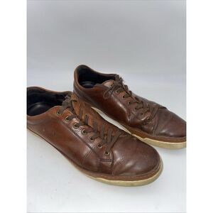 Allen Edmonds Mens Porter Derby Port Washington Leather Brown‎ Sneaker Size 15